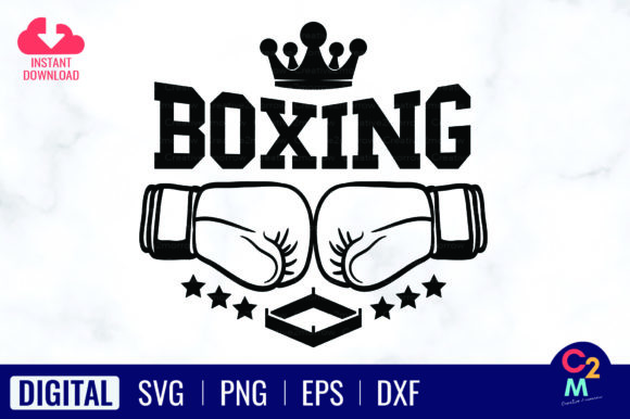 Boxing Logo SVG: A Versatile Graphics Asset for T-Shirt Designs