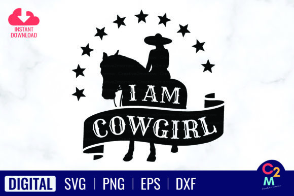 I Am Cowgirl: A Bold Graphics Choice for T-Shirt Designs