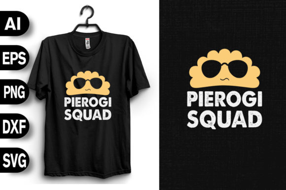 Pierogi Squad: A Charming Addition to T-Shirt Designs and Graphics
