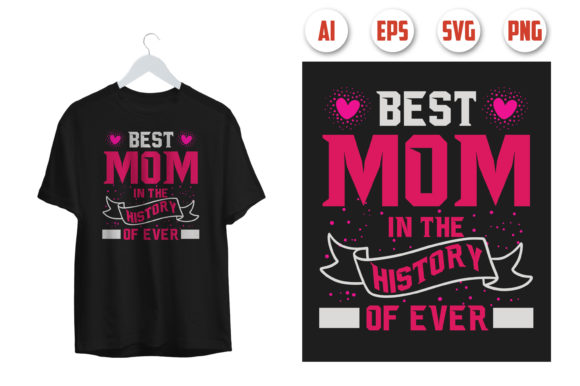 Review: Mom T-shirt Design 7 for Graphics and Print Templates