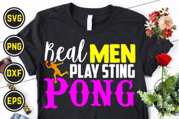 Table Tennis Svg T Shirt Design 06: A Versatile Graphic for Print Templates