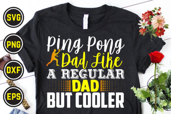 Table Tennis Svg T Shirt Design 24: A Versatile Graphics Asset