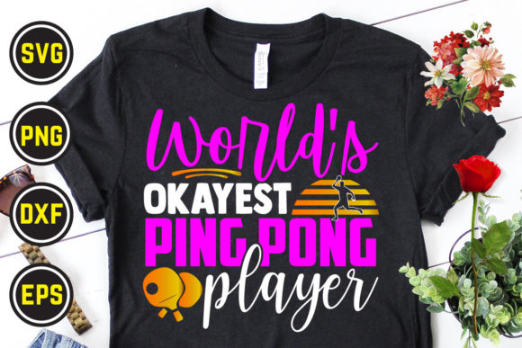 Table Tennis Svg T Shirt Design 25: A Versatile Graphics Asset