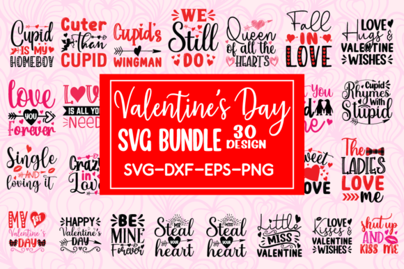Valentine's Day SVG Bundle: A Must-Have for T-Shirt Designs